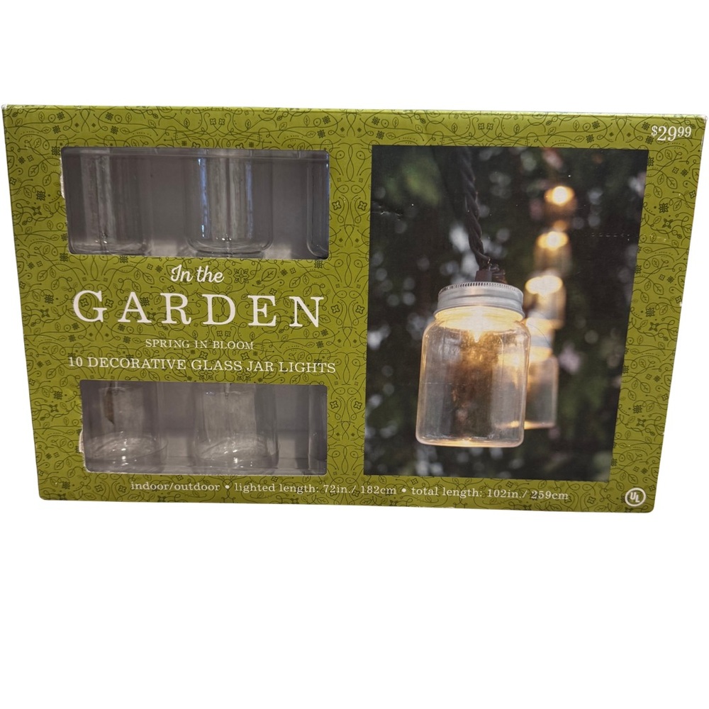 NEW | Mason Jar Glass String Lights